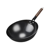 Magideal - Sartén Wok, Sartén, Sartén A Gas, Wok De Cocina General Sin Recubrimiento, Utensilios De Cocina, Sartén De Forja Manual, Sartenes, Wok De Cocina Antia 38 Cm