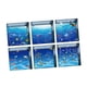 thumbnail image 1 of 6 unids 13x13cm efecto 3d antideslizante impermeable bañera pegatina peces, 1 of 3