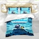 thumbnail image 5 of Perdimos a Nuestro Humano Conjunto de sábanas temático, trío de piezas, cómodo y amigable con la piel, diseño único, regalo de decoración para el hogar para familiares, amigos y fans,135cm *200cm, 5 of 6