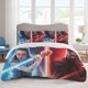 thumbnail image 1 of Star Wars Bedding Sets Cartoon Duvet Cover Lightweight 3 Piece Bet Sets for Kids Boys Girls, 1 of 5