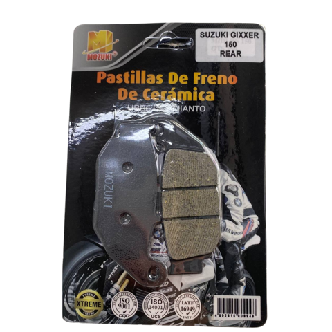 Mozuki - Pastilla De Freno Gixxer 150 Rear