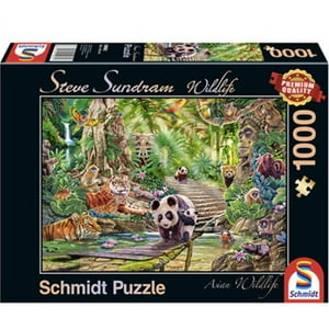 Schmidt - Puzzle 1.000 Piezas Fauna Asiatica
