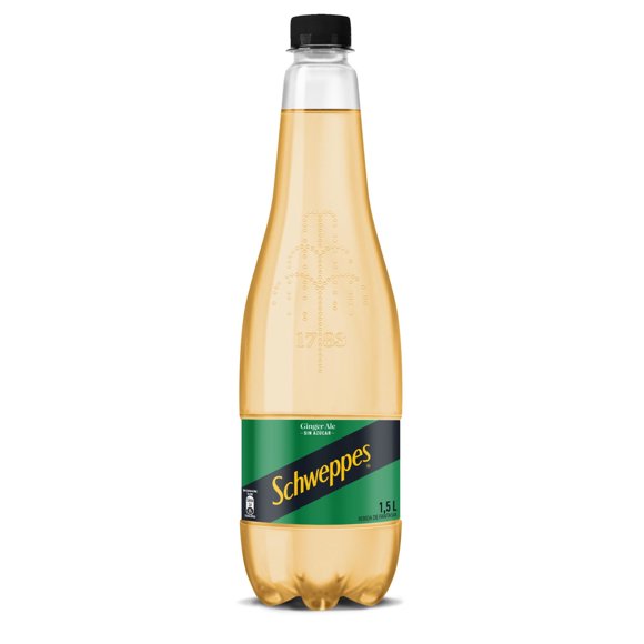 Bebida Ginger Ale Sin Azúcar Botella, 1,5 L
