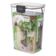 thumbnail image 3 of Herb Keeper ProKeeper de plástico blanco sin BPA con tapón de desagüe, 3 of 5