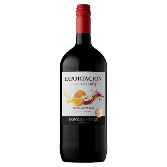 Cóctel de Vino Frutal Naranja Manzana Botellón, 1500 ml