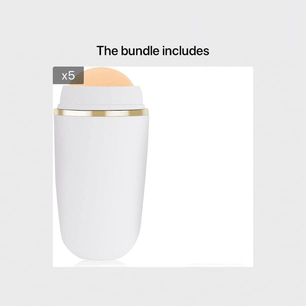 Rejuvenate Your Oily Skin with this Reusable Volcanic Oil-Absorbing Roller - Perfect for At-Home or Travel!