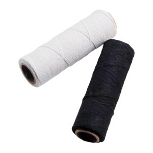 Magideal - 2 De De Urdimbre Para Telar, De Urdimbre De 1Mm, De Urdimbre En Y Negro Para Alfombras, Artesanías, , Tapices,