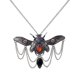 thumbnail image 2 of Punk Gears Stone Beetle Insecto Mecánico Victoria Collar Plata Antigua, 2 of 3
