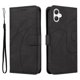 thumbnail image 5 of Funda tipo cartera con tapa para Samsung Galaxy A07 con tarjetero, soporte y cubierta magnética Negro, 5 of 6