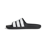 Zapatillas Adidas Adilette Flow Unisex, Color Negro/Blanco, Talla 11
