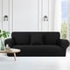 thumbnail image 2 of Funda de Sofá Sillón de Spandex Elástico PiccoCasa, Negro Mediano, 2 of 7