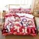 thumbnail image 1 of Chieri Ogata Bedding Set Duvet Cover Bed Set Quilt Cover Pillowcase Comforter Size Boys Adult Bedding Set Bed Sheets, 1 of 5
