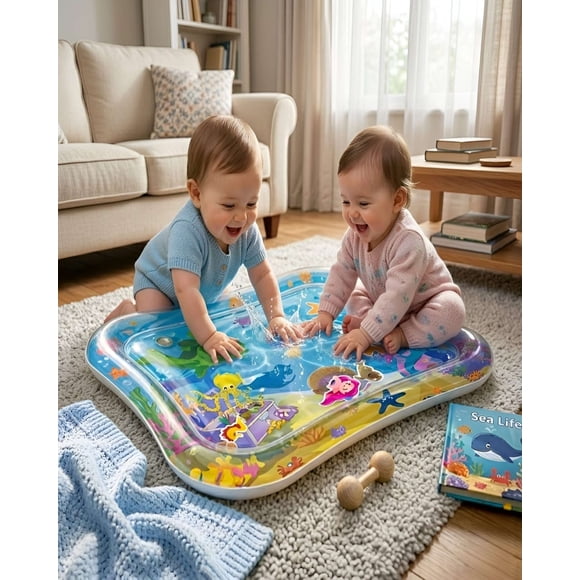Alfombra Estimulacion Sensorial de Agua Inflable Infantil