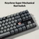 thumbnail image 5 of Teclado mecánico inalámbrico Keychron K8 Bluetooth tipo C rojo, 5 of 9