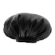 thumbnail image 4 of Gorro De Seda Satinado Ajustable, Gorro Para Dormir Nocturno, Para Cabello Natural Largo Y Rizado, Color Negro, 4 of 5