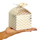 thumbnail image 4 of Cajas de regalo mini BEST PAPER GREETINGS 9,5 × 8 × 9,5 cm doradas – Pack de 36, 4 of 8