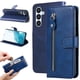 thumbnail image 4 of Funda con Cremallera para Samsung Galaxy A54 5G, Carcasa Cartera de Cuero PU con Soporte y Tarjetero, 4 of 6