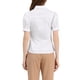 thumbnail image 3 of INSPIRE CHIC Camisa esencial de oficina para mujer con mangas abullonadas y cuello en punta, botones hacia abajo, talla M, color blanco, 3 of 7