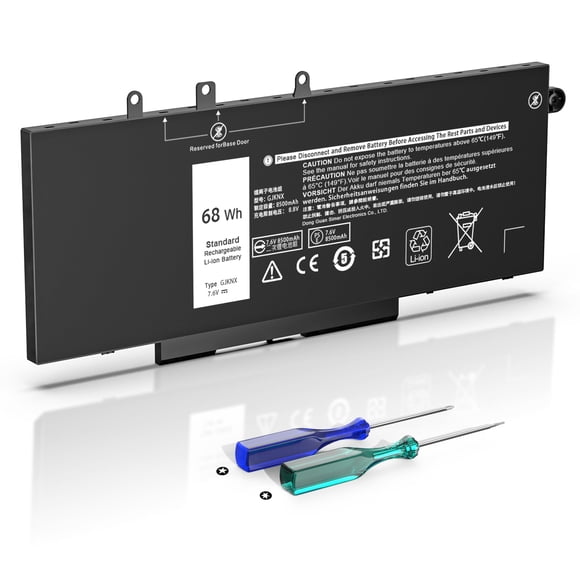 Batería YUERYE GJKNX 7.6V 68Wh para Dell Latitude/Precision