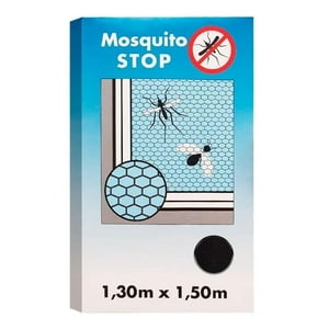 Genérico - Malla Mosquitera Mosquito Stop 1,30M X 1.50M Blanco 130X150