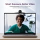 thumbnail image 4 of Webcam Lenovo 4K Pro con IA, cancelación de ruido, zoom 4X y USB-C, 4 of 8