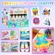 thumbnail image 3 of Kit De Tie dye De 30 Colores Para Niños Con Botellas Prellenadas, 3 of 7