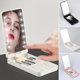 thumbnail image 4 of Espejo De Maquillaje Plegable Con 12 Luces Led Y Aumento Blanco, 4 of 5