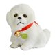 thumbnail image 5 of Juguete Realista Para Cachorros, Regalos Para El Día De San Valentín Para Niños, Para Oficina, Sala De Estar, Coche, Blanco, 5 of 5