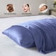thumbnail image 2 of Funda De Almohada De Seda De Seda De Morera Suave Y Transpirable Azul, 2 of 7