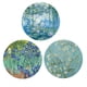 thumbnail image 1 of 3pcs Van Gogh Chinese Lotus Painting Cup Coaster - Quick Dry Diatomaceous Earth Drink Coaster - Home Decor & Room Decor for Kitchen Gadgets, 1 of 4