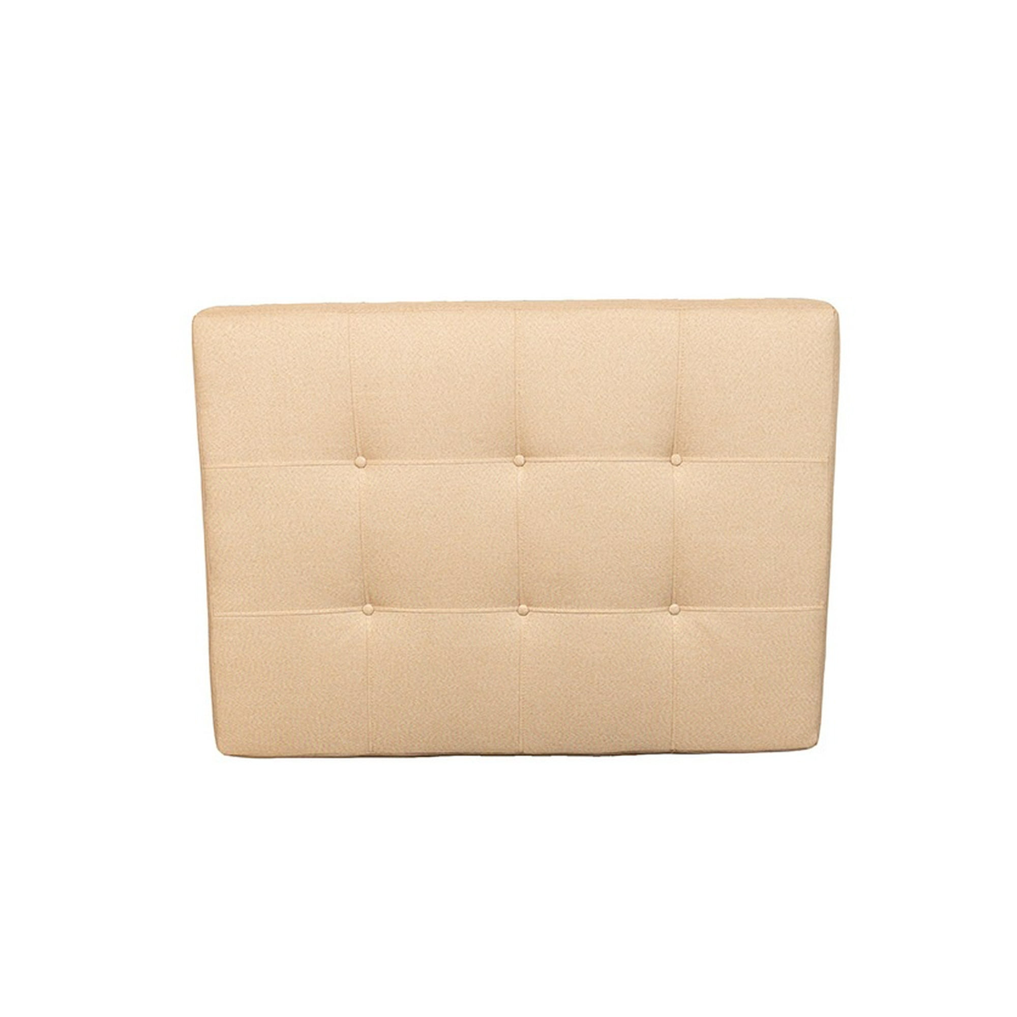 Muebles New - Respaldo De Plaza Beige Lino