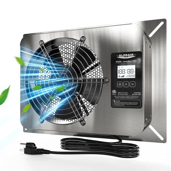 Ventilador Crawl Space ALORAIR 570CFM con controlador