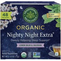 Tea Traditional Medicinals Organic Nighty Night Extra, 48 Bolsas