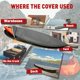 thumbnail image 4 of Funda para Kayak Smikodo 5-6 m Gris 600D Impermeable UV, 4 of 8