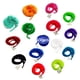 thumbnail image 1 of Juego de 150 juguetes Fuzzy Worm Toys SHENGSEN para niños y gatos, 1 of 7