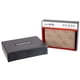 thumbnail image 3 of Billetera Guess de piel delgada con doble pliegue para hombre, color marrón, bloqueo RFID, 3 of 6