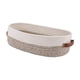 thumbnail image 5 of Cesta De Algodón Tarcha Tejida Organizador De Baño Bin Para Sala De Estar Gabinete Casero Gray And White, 5 of 5