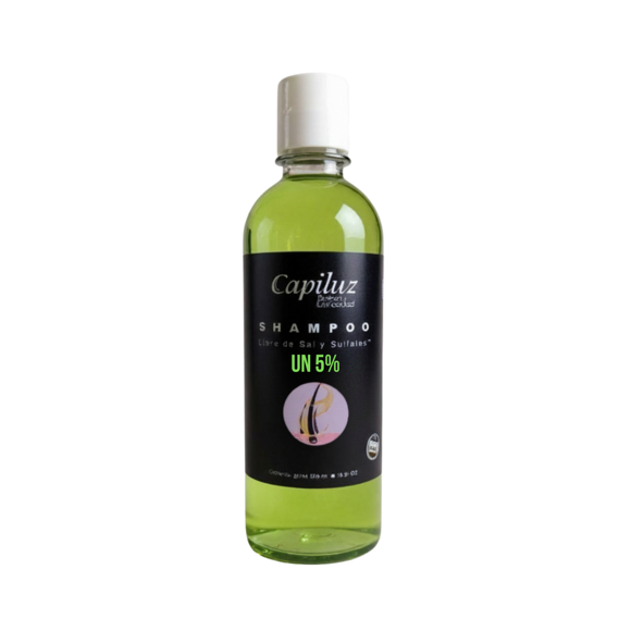 Capiluz Shampoo Capilar 5% Densidad Y Engrosamiento Capiluz 500ml