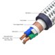 thumbnail image 4 of Cable de alimentación Monosaudio 14 AWG Audiophile 125 V 15 A 2 m con enchufe estadounidense, 4 of 7