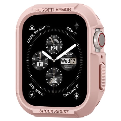 Funda Para Apple Watch Spigen Rugged Armor 41Mm/40Mm - Dorado Rosa