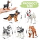 thumbnail image 3 of Figuras de perro impresas en 3D VDEZX 8‑13 cm (set de 6 piezas), 3 of 7