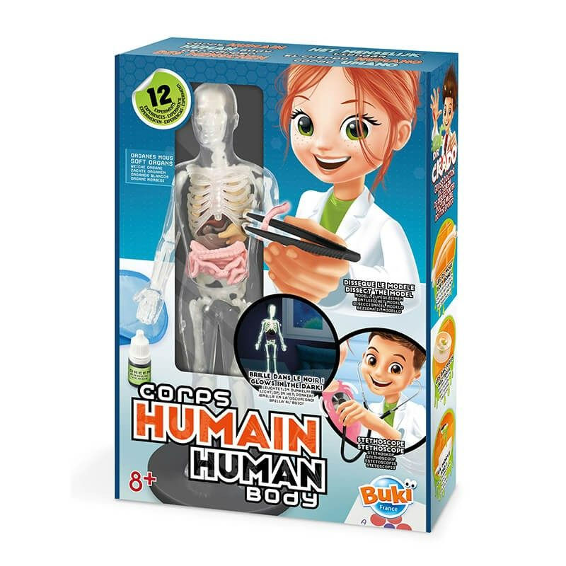 Buki France - Juego Didactico Cuerpo Humano.