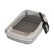 thumbnail image 1 of Caja De Arena De Gato De Gato Abierta Para El Inodoro Para Animales Pequeños Gatos Pequeños Medios Grandes Grises Gris, 1 of 5