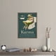 thumbnail image 4 of 1pc Funny Frog Karma Poster - Humorous Bathroom Sign for Toilet Paper and Wall Decor - Canvas Print for Home Decoration - No Frame Needed, 4 of 4