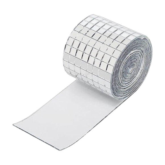 Azulejos De Mosaico De Espejo, Miniazulejos De Espejo De Bola De Discoteca Autoadhesivos A Granel Para Jarrón De 10mm X 10mm