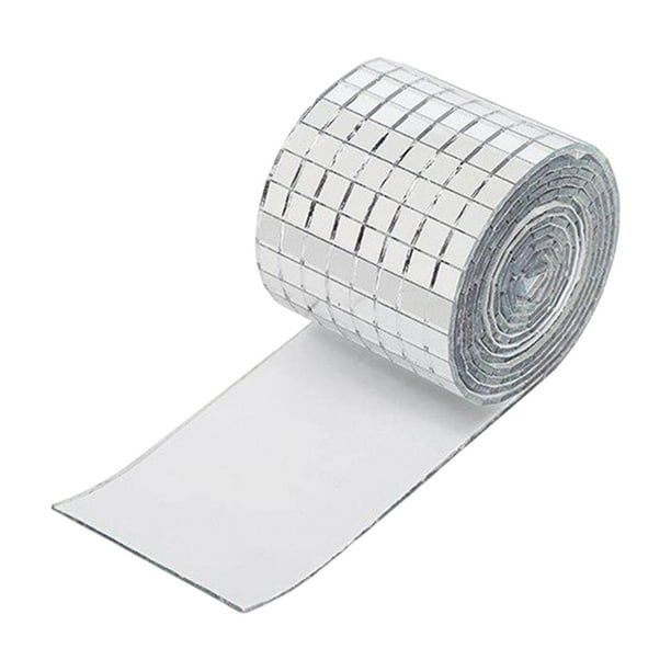 Azulejos De Mosaico De Espejo, Miniazulejos De Espejo De Bola De Discoteca Autoadhesivos A Granel Para Jarrón De 10mm X 10mm