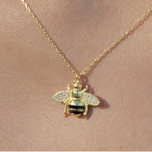 By Turquía - Collar Ari D Plata 925