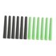 thumbnail image 4 of 12 Fundas Protectoras De Espuma Para Postes De Trampolín, Para Barandilla De Cama De Salto (6 Unidades, Verde Y 6 Unidades, Negro), 4 of 5