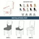 thumbnail image 3 of 1pc Halloween Printed Stretch Dining Chair Slipcovers - Protect Your Furniture and Add a Touch of Style to Your Home Decor, 3 of 4