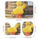thumbnail image 3 of Big Bird-theme 4-Piece Shower Curtain Set with Rugs, Waterproof Bathroom Decor Set Includes Bath Mat, U-Shaped Rug, Toilet Lid Cover and Curtain with Hooks, 3 of 6